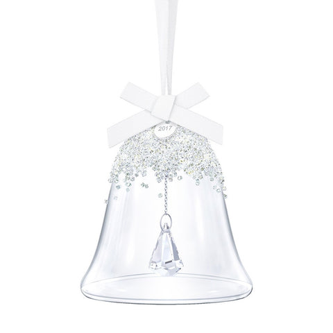 Swarovski Crystal 2017 Christmas Bell Ornament