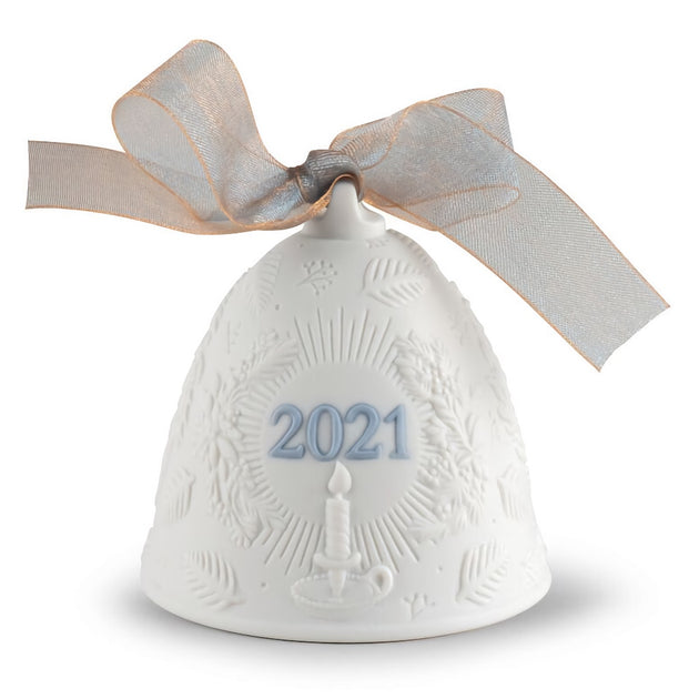 Lladro 2021 Bell Christmas Ornament Annual Ornaments