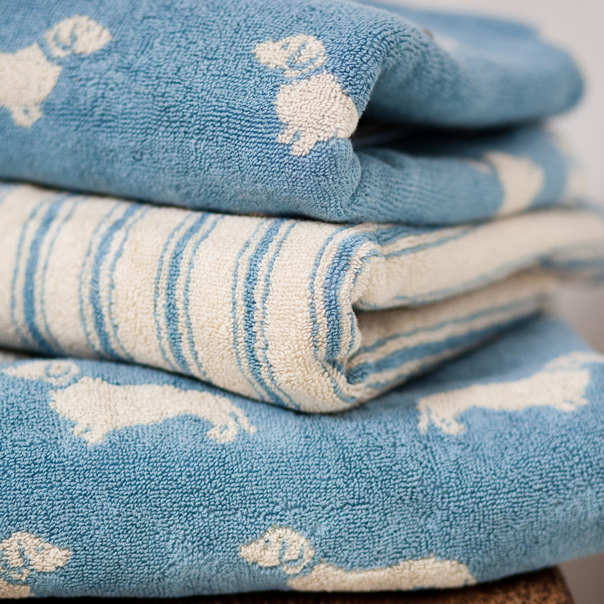 emily bond dachshund towels