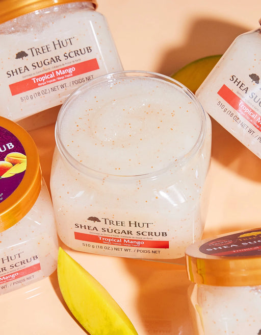 Tree Hut Shea Sugar Scrub Tropical Mango - 18OZ - Preggy Plus