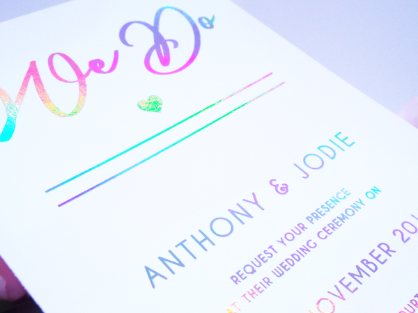 holographic invitation