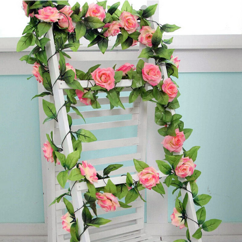 Decorative Artificial Great Rose Flower Vine