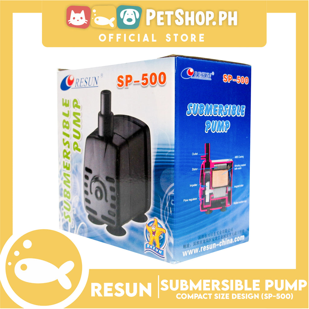 Submersible Pump SP-500 for Fish Tank, Pond, Sta – Petshop.PH