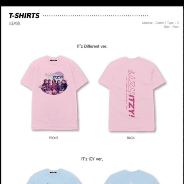 ITZY PREMIERE SHOWCASE TOUR 公式Tシャツ 韓国企画 | kensysgas.com