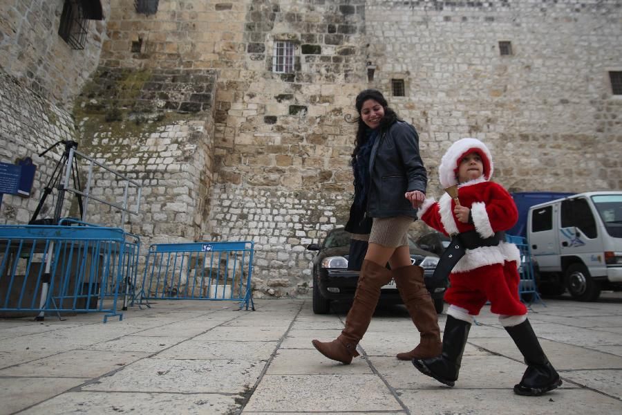 A Christian Pilgrim and Her Son