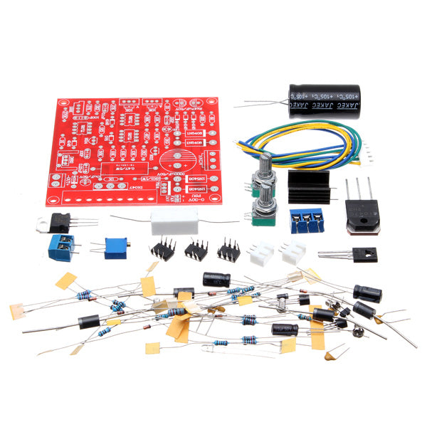 Adjustable DC Regulated Power Supply DIY Kit Short with Protection 0-30V 2mA-3A 