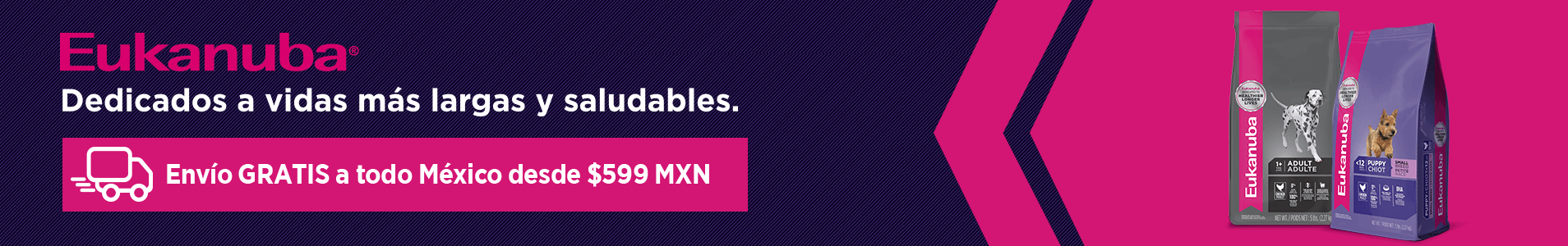 Alimento Eukanuba para perros en México