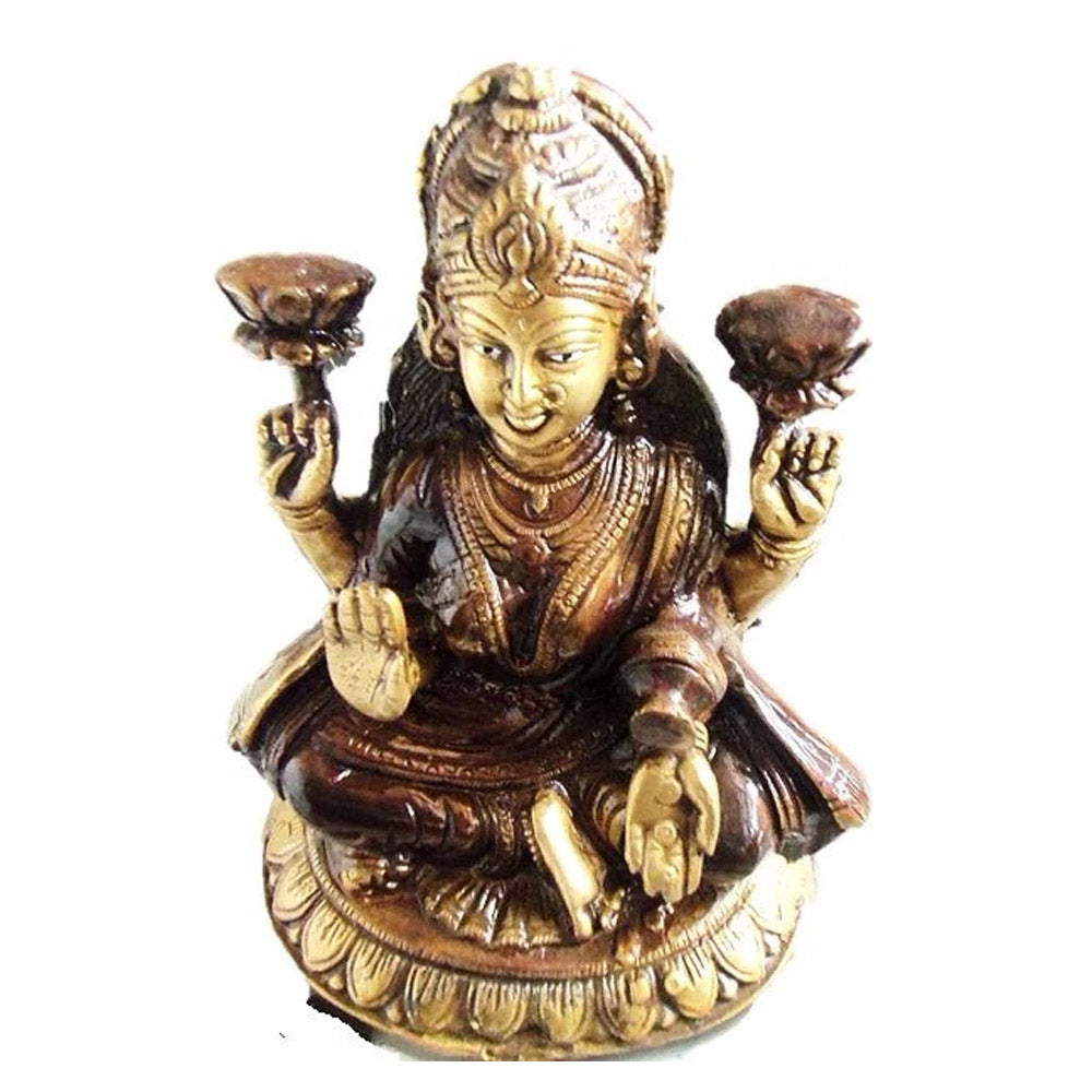 Buy online Odisha famous Pure Brass Statue Goddess Laxmi - Ritikart