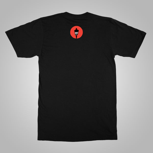 Streetlight Manifesto "Stamp" T-Shirt (Black) (Size XS, S, M, L Only)