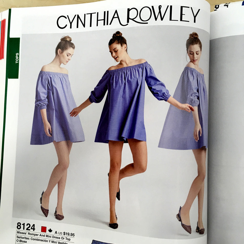 PATTERN REVIEW SIMPLICITY 8124 BY CYNTHIA ROWLEY