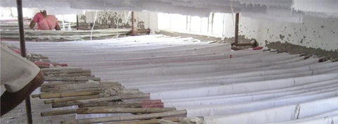 Khadi paper drying