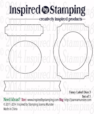 Inspired by Stamping Fancy Labels 3 Die