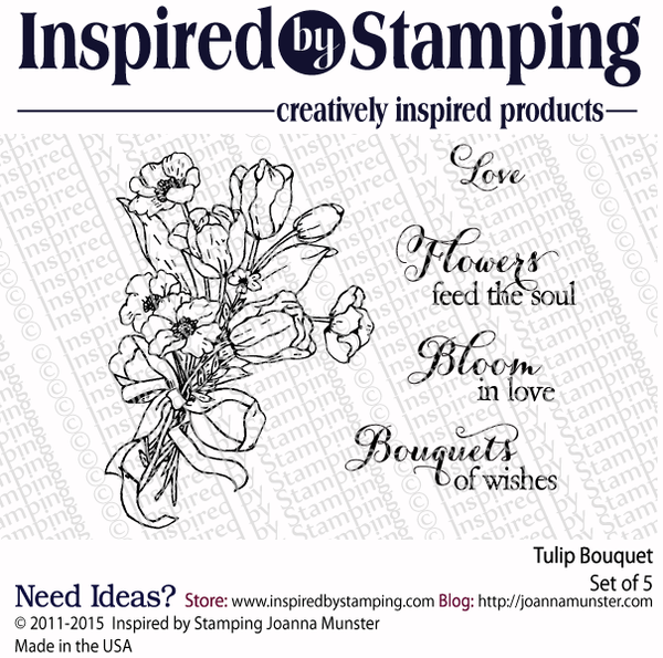Inspired by Stamping Tulip Bouquet stamp set