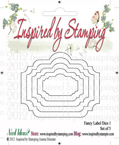 Inspired by Stamping Fancy Labels 1 Nested Die
