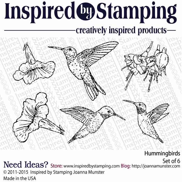 Inspired by Stamping Hummingbirds stamp set