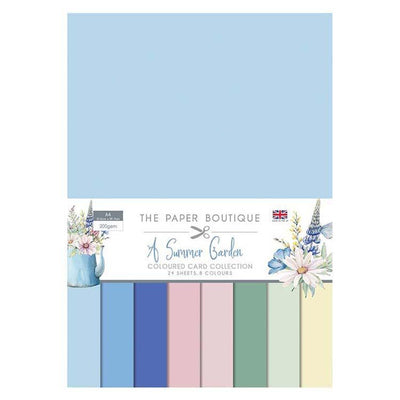 The Paper Boutique Summer Garden Colour Card Collection