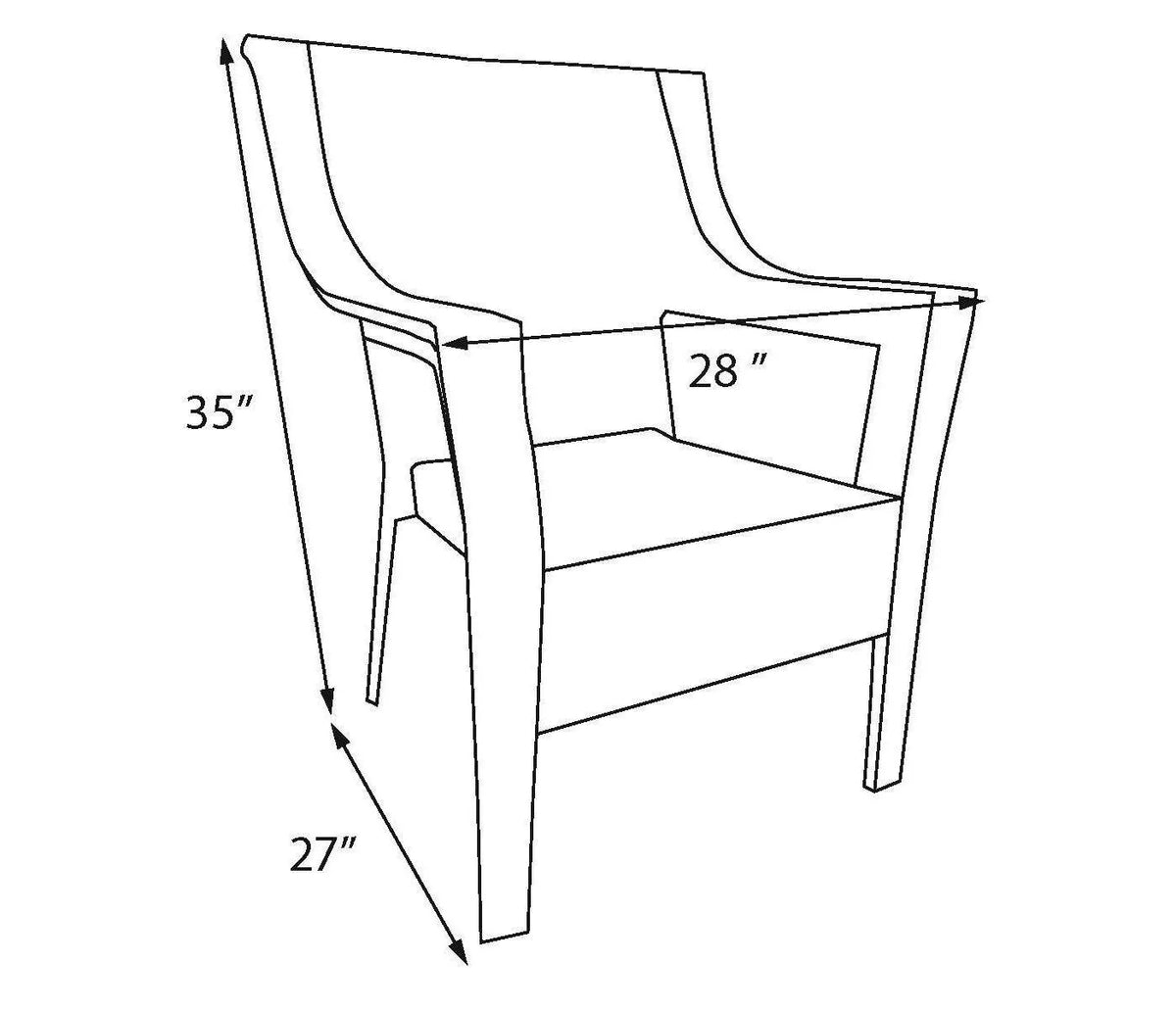 southcrest wicker stacking patio chair