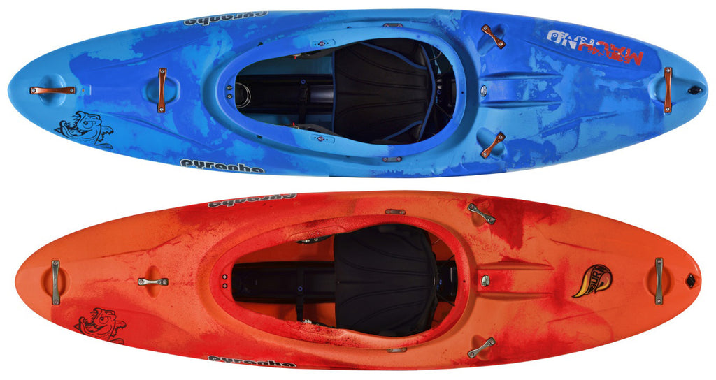 Paul's Boats of choice: Pyranha Machno and Burn 3