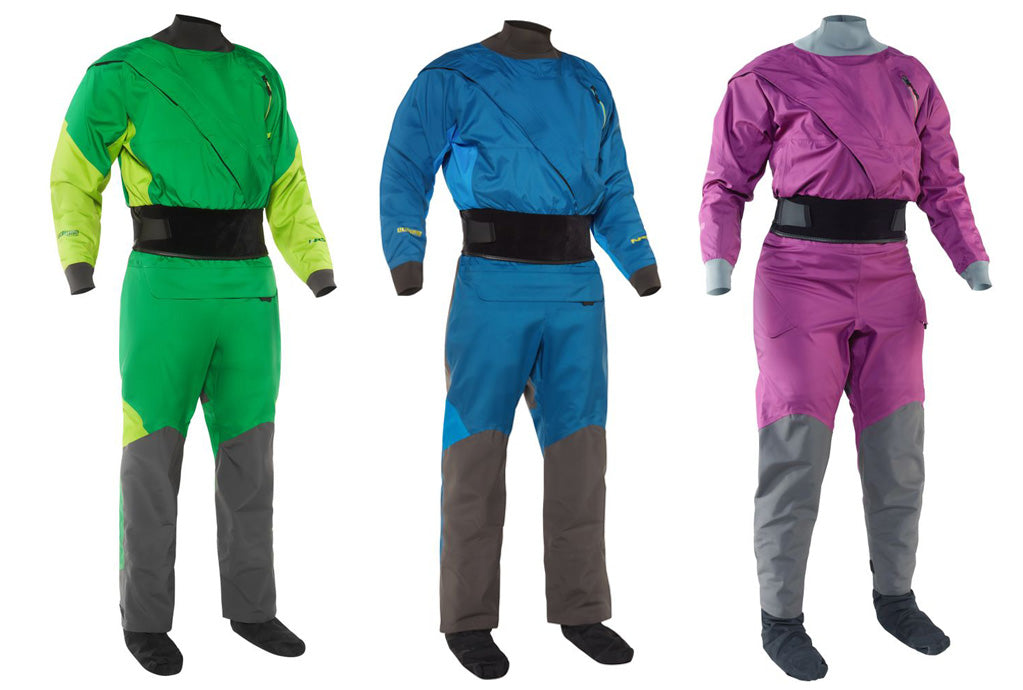 NRS Crux Drysuit Colour Range