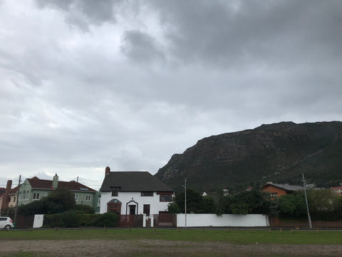 Old houses in Cape Town