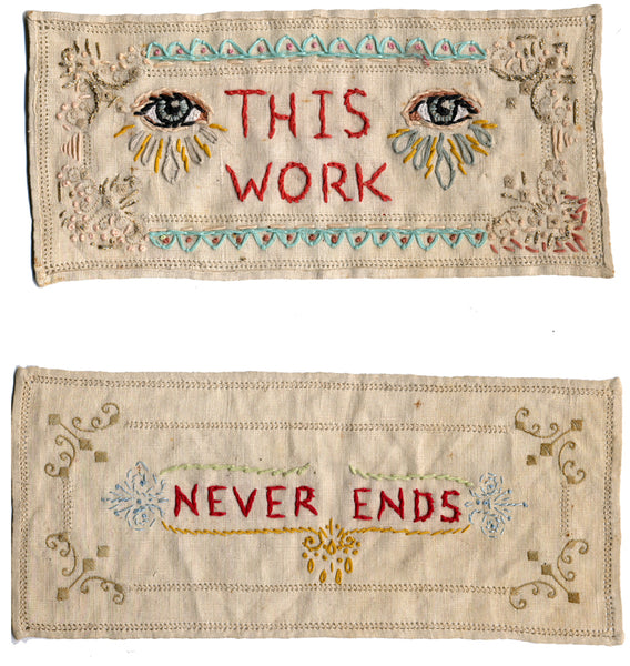 This Work Never Ends by Jenny Hart 2002