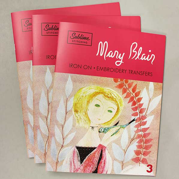 Mary Blair Embroidery Pattern Portfolio by Jenny Hart