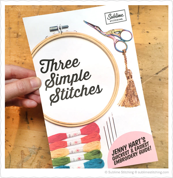 Three Simple Stitches by Jenny Hart