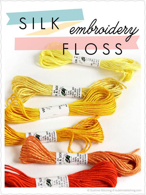 Au Ver à Soie Silk Embroidery Floss