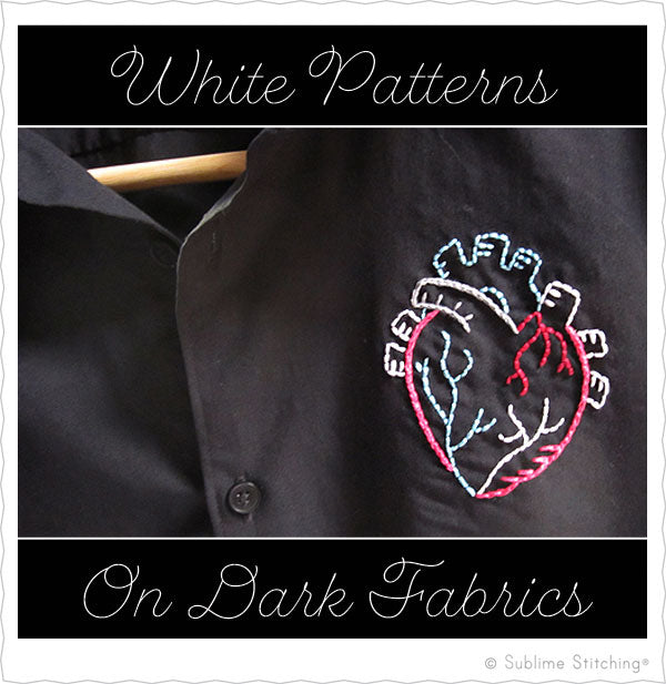 White Embroidery Patterns