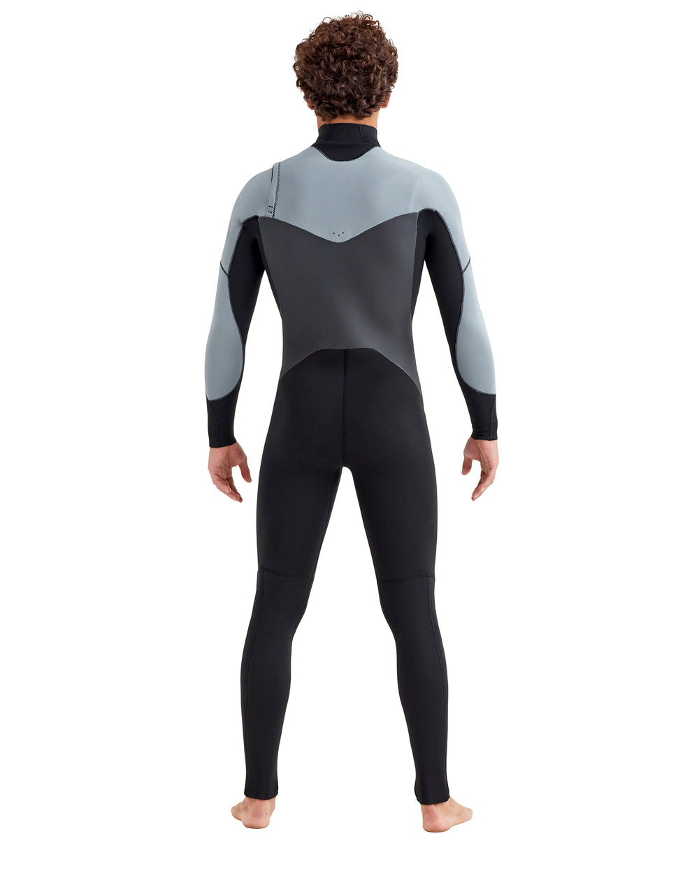 Phoenix 3/2mm Slant-Zip Men's Fullsuit - Black
