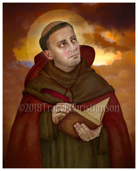 St. Bonaventure Print - Portraits of Saints