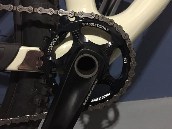 Get a smaller chainring for your bikepacking trip