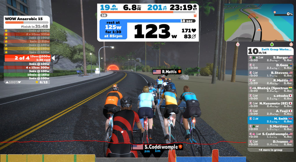 Zwift Structured Workout