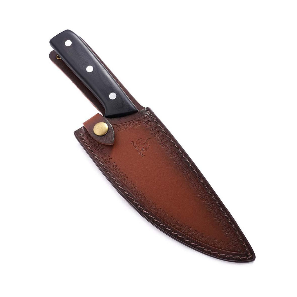 chef knife sheath leather