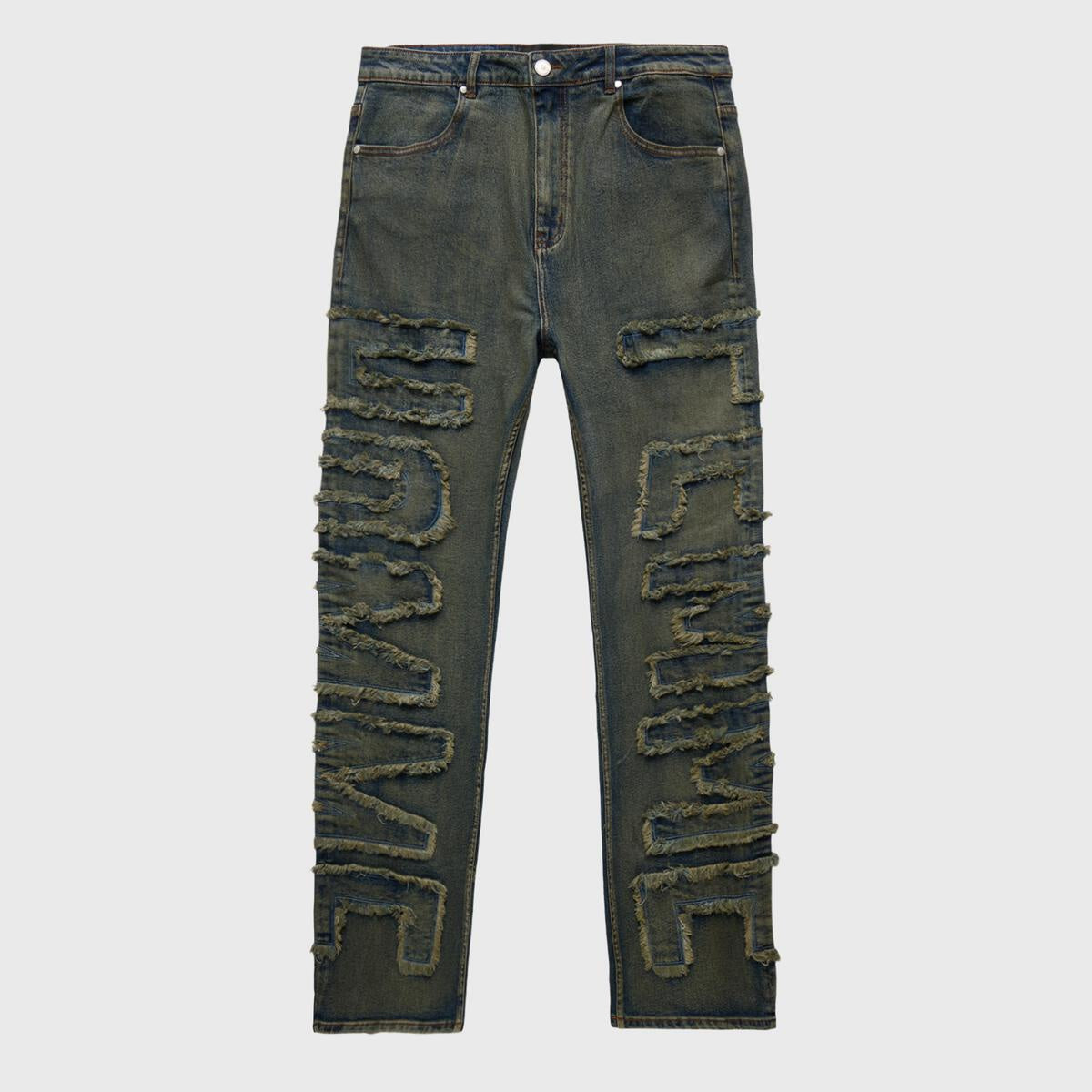 Homme + Femme Twilight Dark Stonewash Denim Jeans