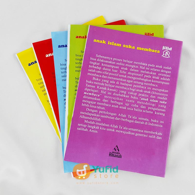 Buku Anak Islam Suka Membaca 5 Jilid (Pustaka Amanah) – Yufid Store