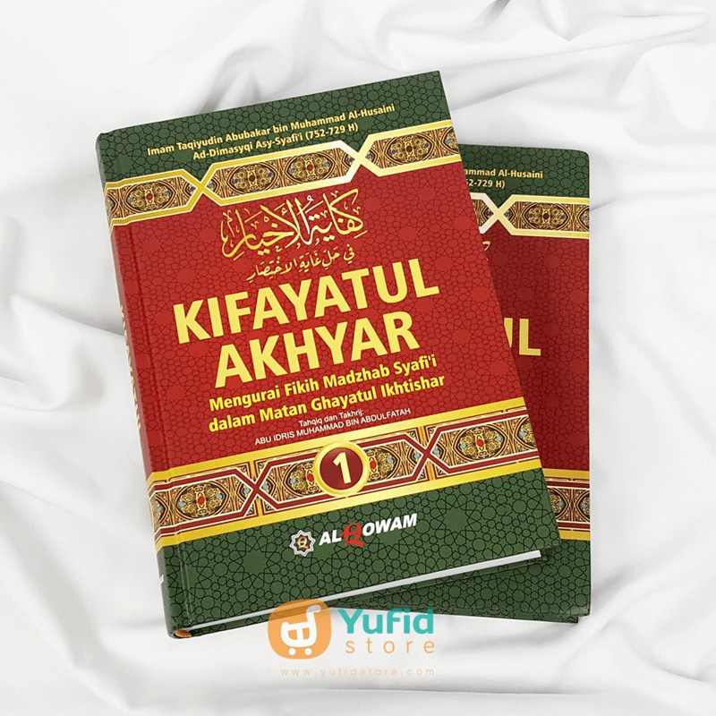 Buku Kifayatul Akhyar 2 Jilid Al Qowam – Yufid Store Toko Muslim