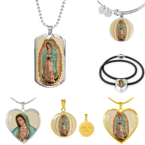 Our Lady of Guadalupe jewelry collection