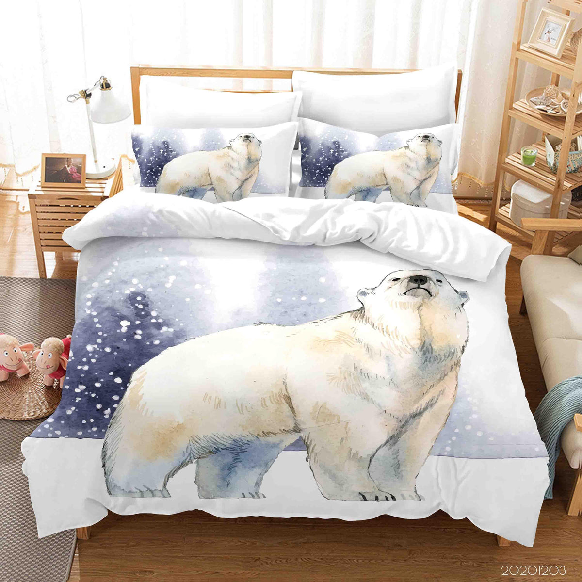 polar bear duvet