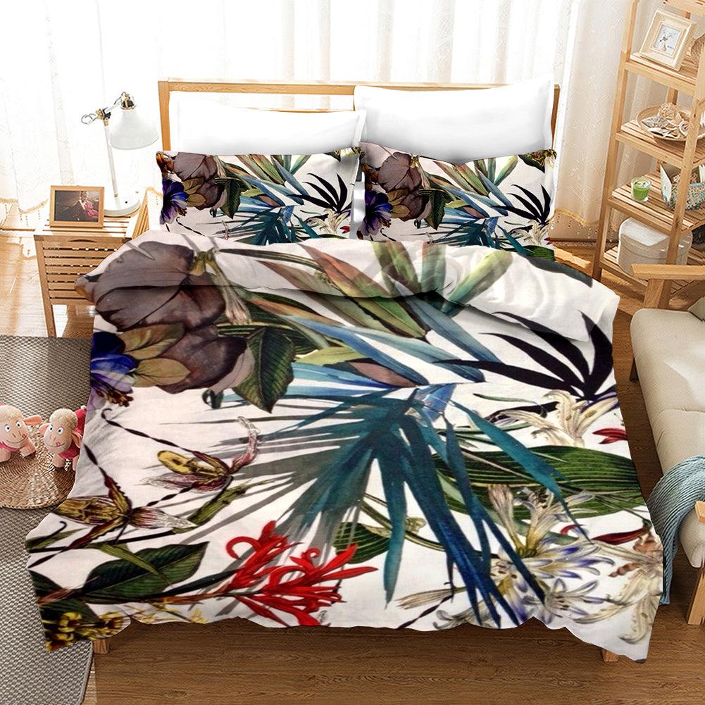 tropical king duvet cover