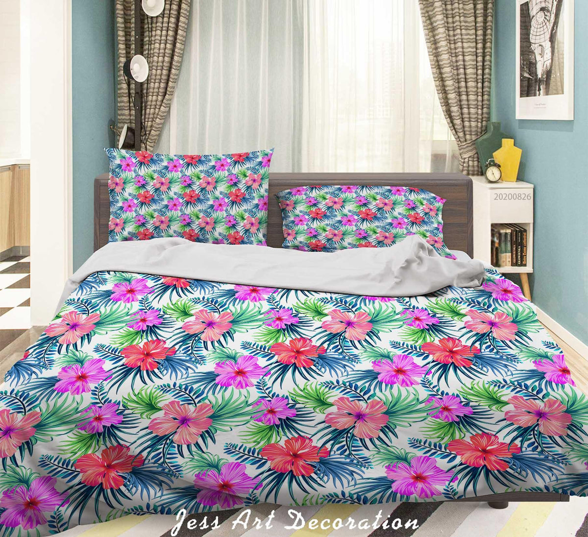 multi coloured duvet sets