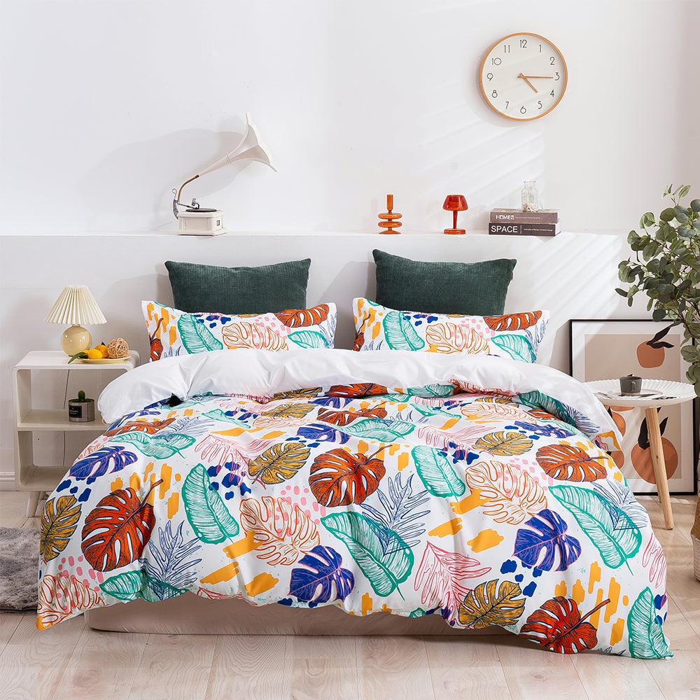 bright colored duvet cover sets