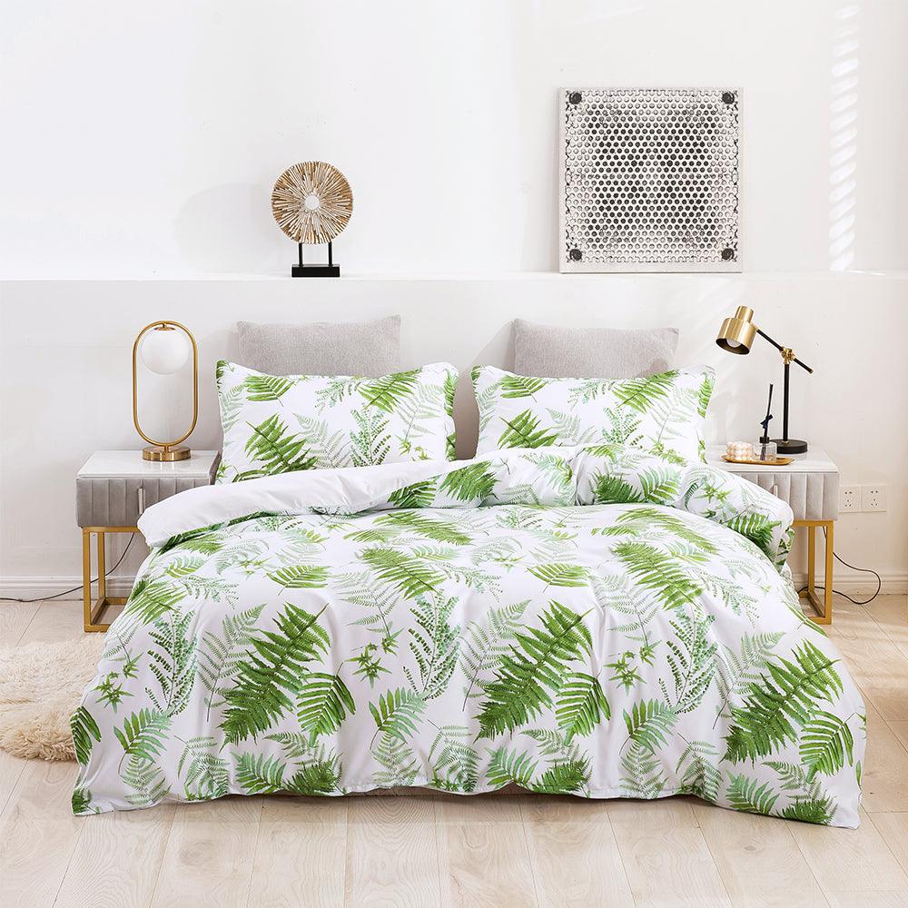 leaf quilt cover