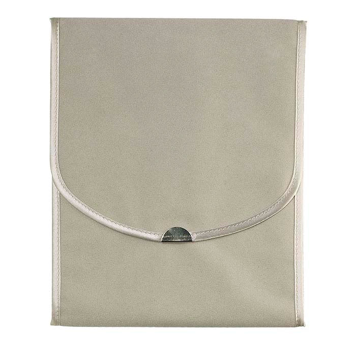 Faux suede travel pouch wallet folder for Nanihi Tahitian Pearl