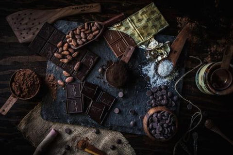 light vs dark food photography - light tricks