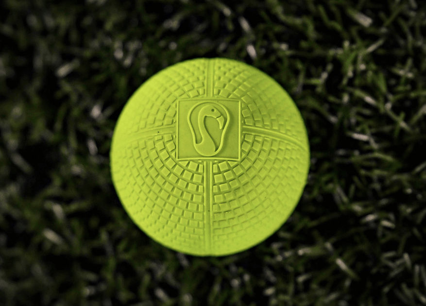 Hyper Yellow Lax Ball Professional Game Ball Pro S1 Signature Lacrosse Ball 