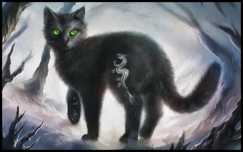 fantasy black cat
