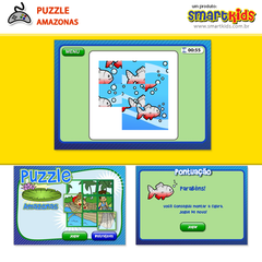 Jogo Puzzle - Amazônia