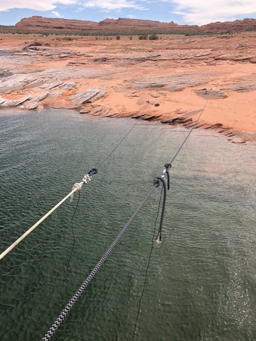 Beach Bags Force Testing Lake Powell Anchor