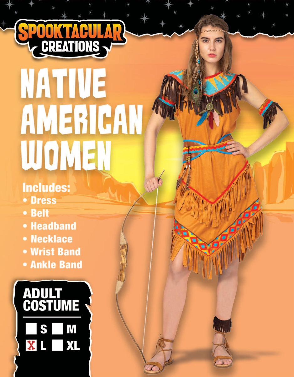 Native American Costume For Women Cosplay Adult Spooktacular Creations 8483